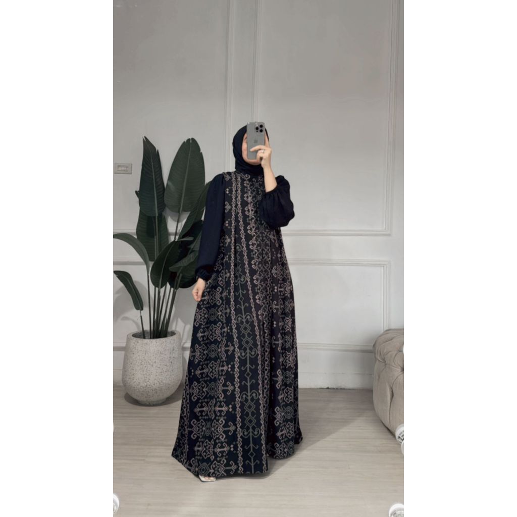 NANIA DRESS MAREMA ZALIFA BLACK