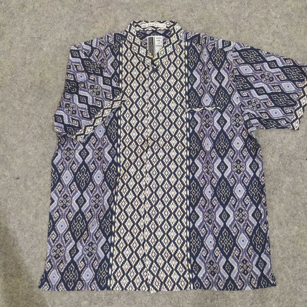 Kemeja Batik Lengan Pendek  Damor Pria