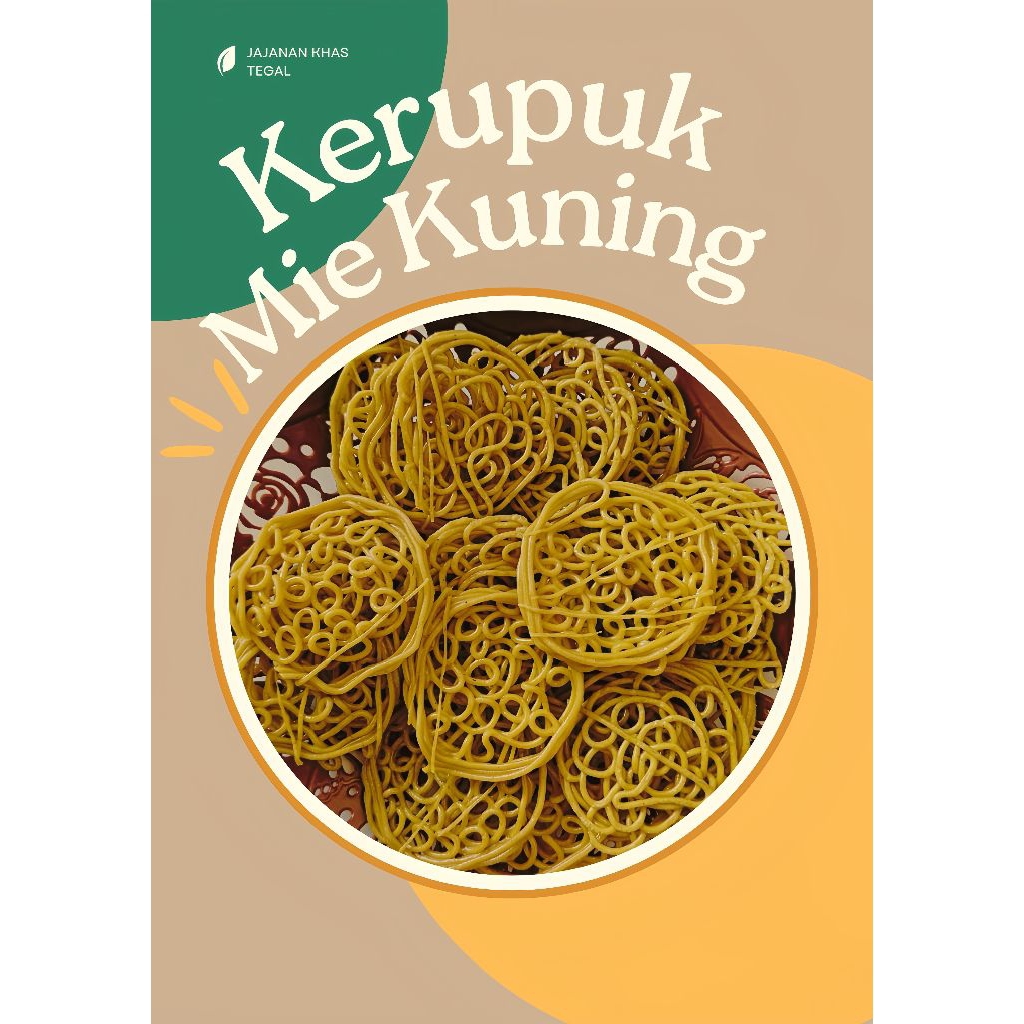 Kerupuk Mie Kuning Mentah