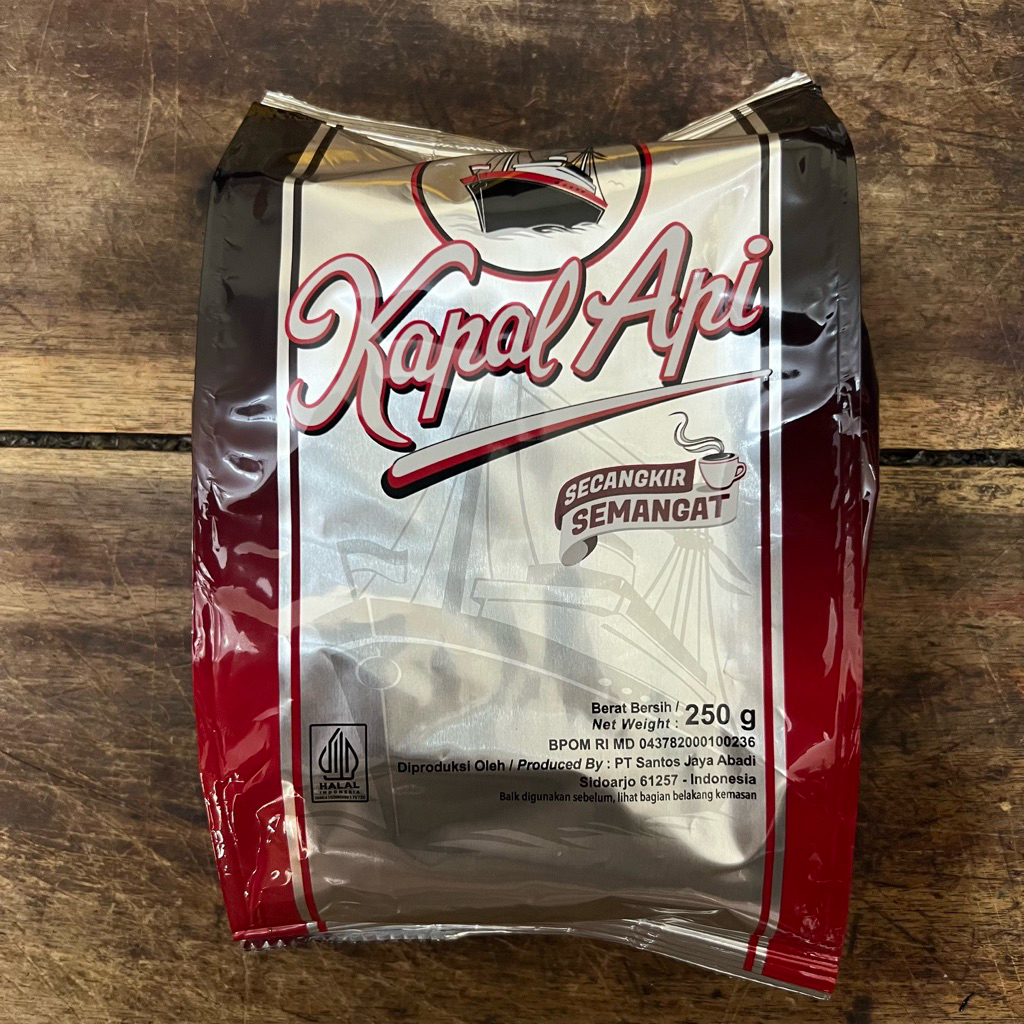 Kapal Api Silver 250g 250gr 250 g gr gram - Kopi Bubuk