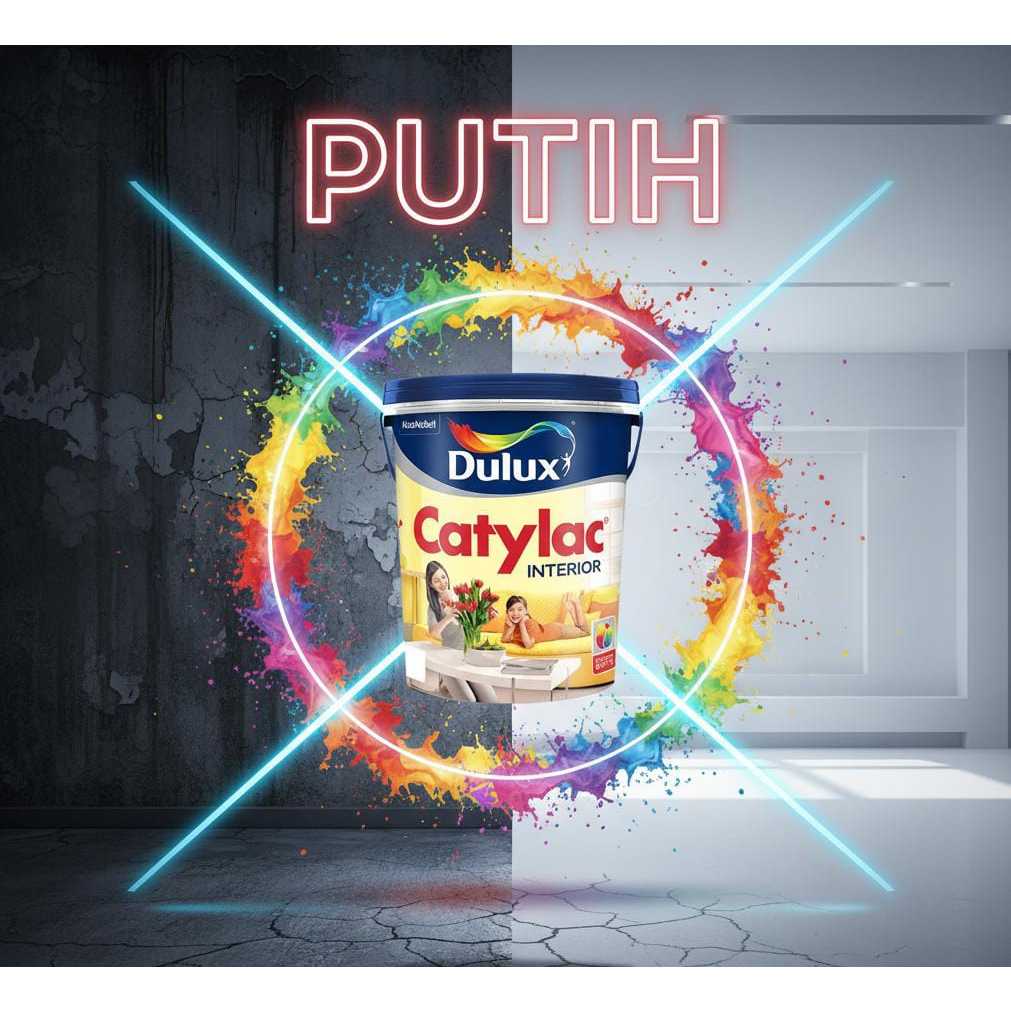 CAT DULUX CATYLAC INTERIOR PUTIH 25 KG