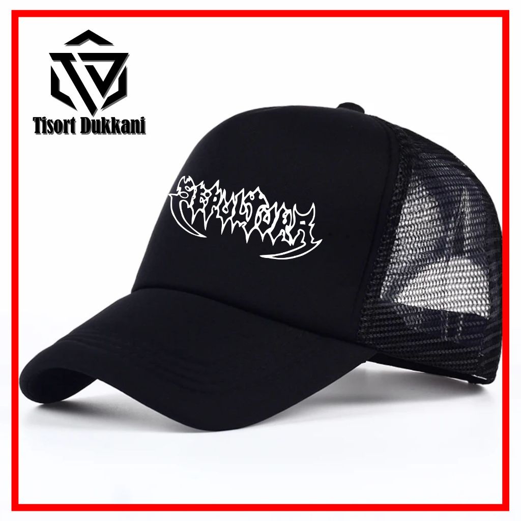 TOPI SEPULTURA / TOPI JARING SEPULTURA / TOPI TRUCKER SEPULTURA BISA COD
