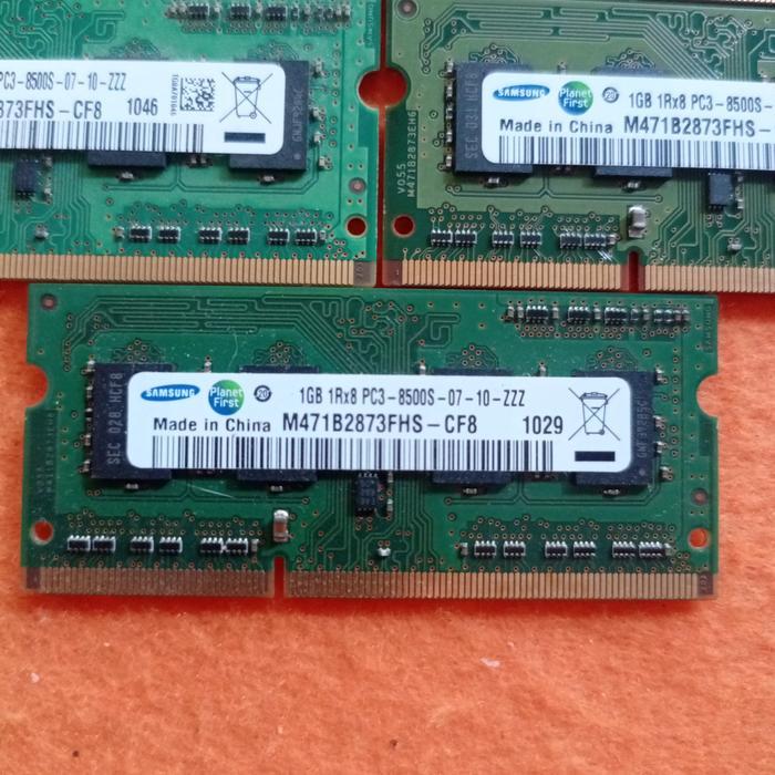 Memory ram 1GB 1Rx8 PC3 10600 SAMSUNG sodimm laptop netbook