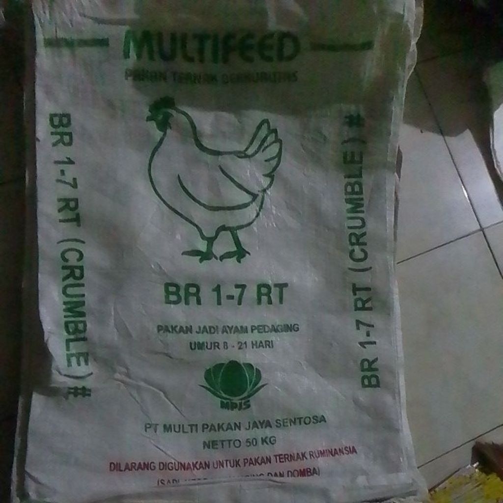 KARUNG BEKAS PAKAN TERNAK