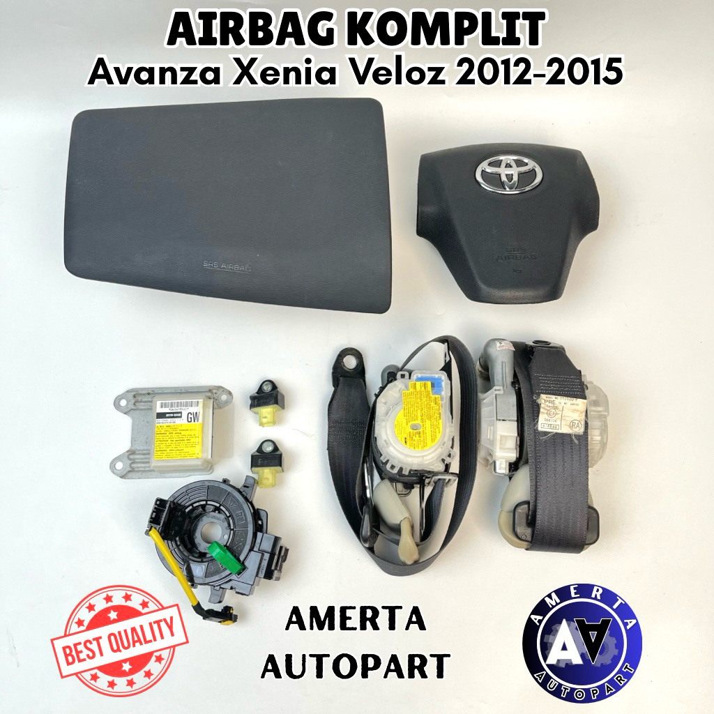 Airbag Komplit Avanza Xenia Veloz 2012-2015 Original
