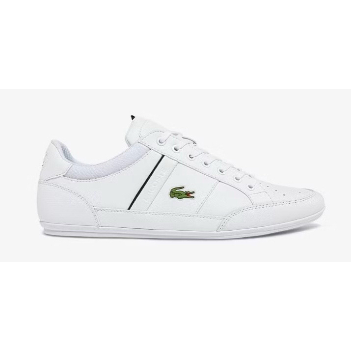 Lacoste Chaymon Leather White 100% ORIGINAL ~MONEY BACK GUARANTEE~