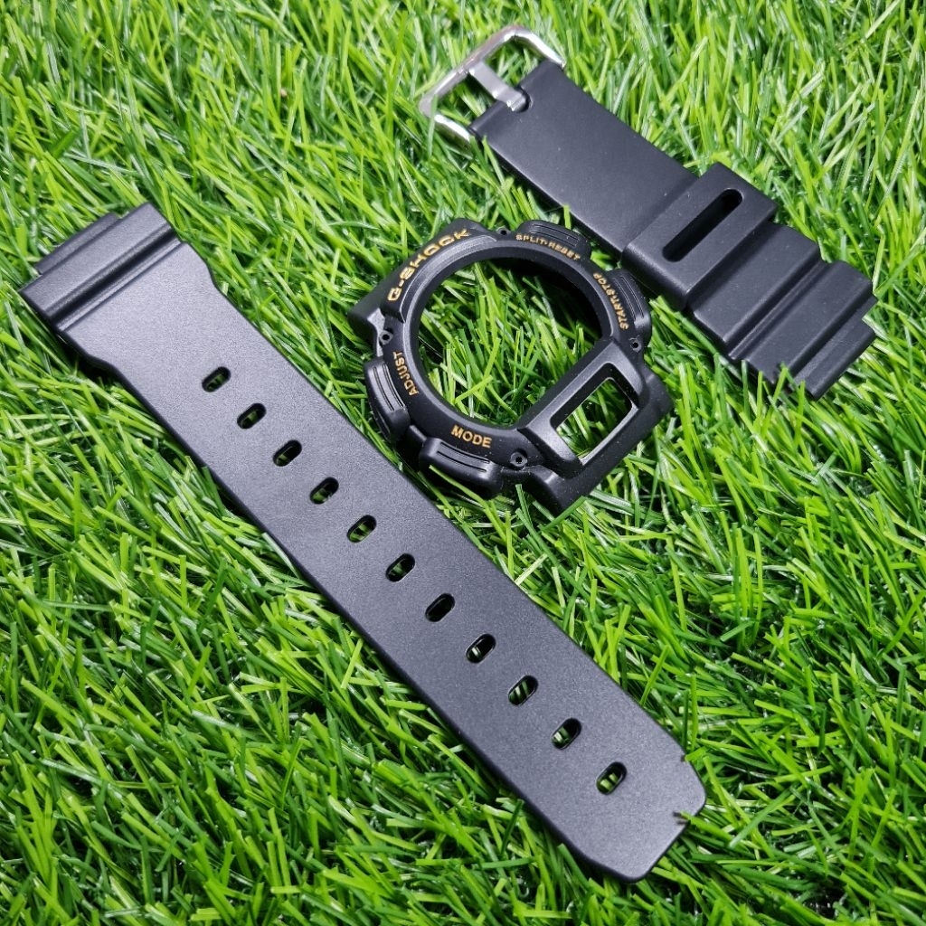 BNB BEZEL N STRAP GSHOCK G-SHOCK DW9052 DW-9052 BLACK GOLD