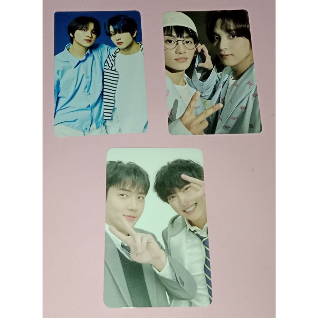 PHOTOCARD UNIT HAECHAN JISUNG MARK HAECHAN CHANYEOL SEHUN