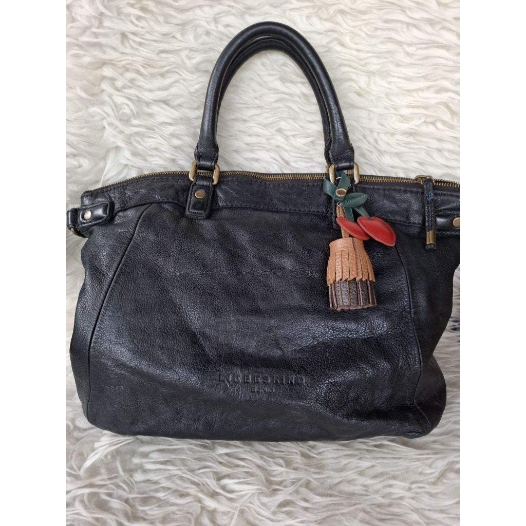 Tas Liebeskind Berlin Hitam Preloved / Tas tote Wanita / Tas kulit Second murah