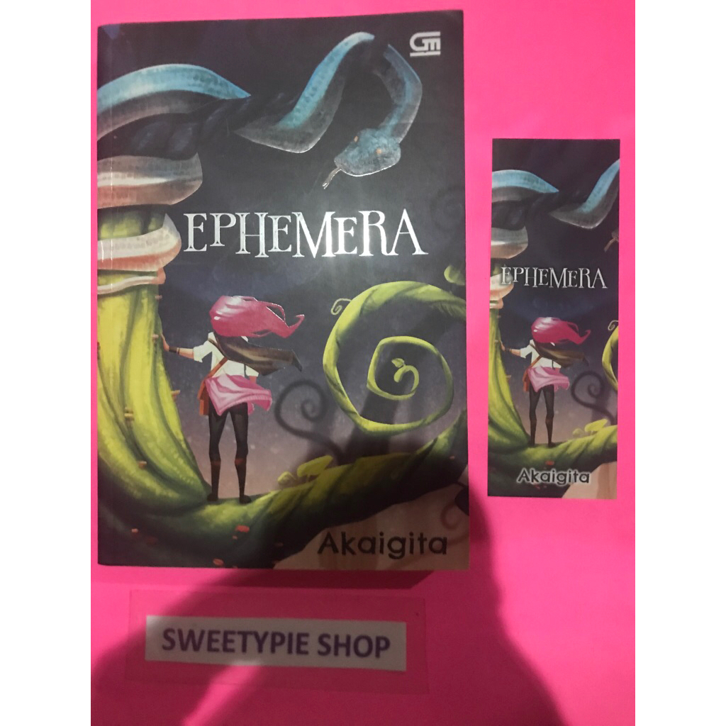 [Original] Novel Thriller Remaja : Ephemera - Akaigita (Preloved/Bekas)