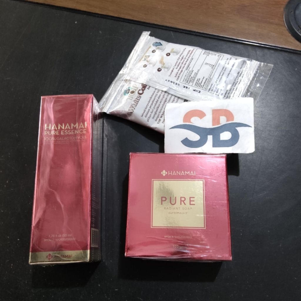 AFC Hanamai pure essence serum original 100% / pure radiant soap original 100% / anti aging hanamai 