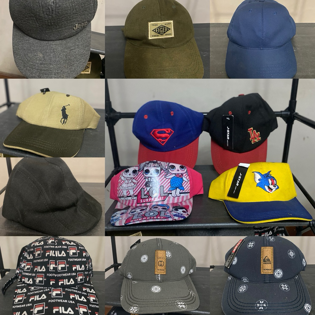 Cuci Gudang Topi Wanita dan Pria Dewasa Keren Aktivitas Sehari-Hari Olahraga Pantai Outdoor Desain S