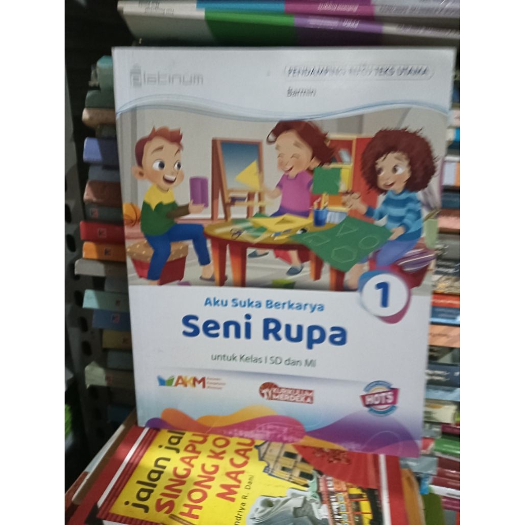 Aku Suka Berkarya Seni Rupa untuk  Kelas  1 SD/ NU AKM Kurikulum Merdeka