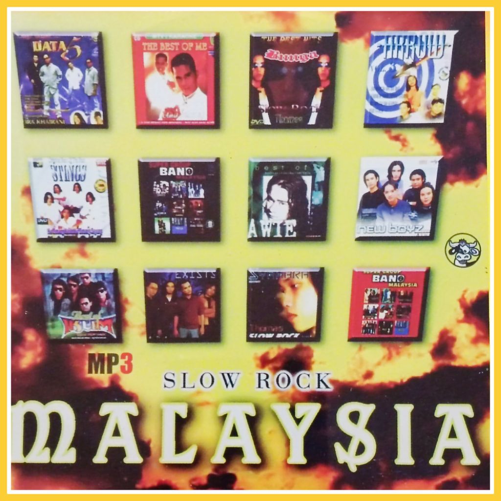 Kaset MP3 Lagu Pop Slow Rock Malaysia Campuran Album Pilihan Terlaris