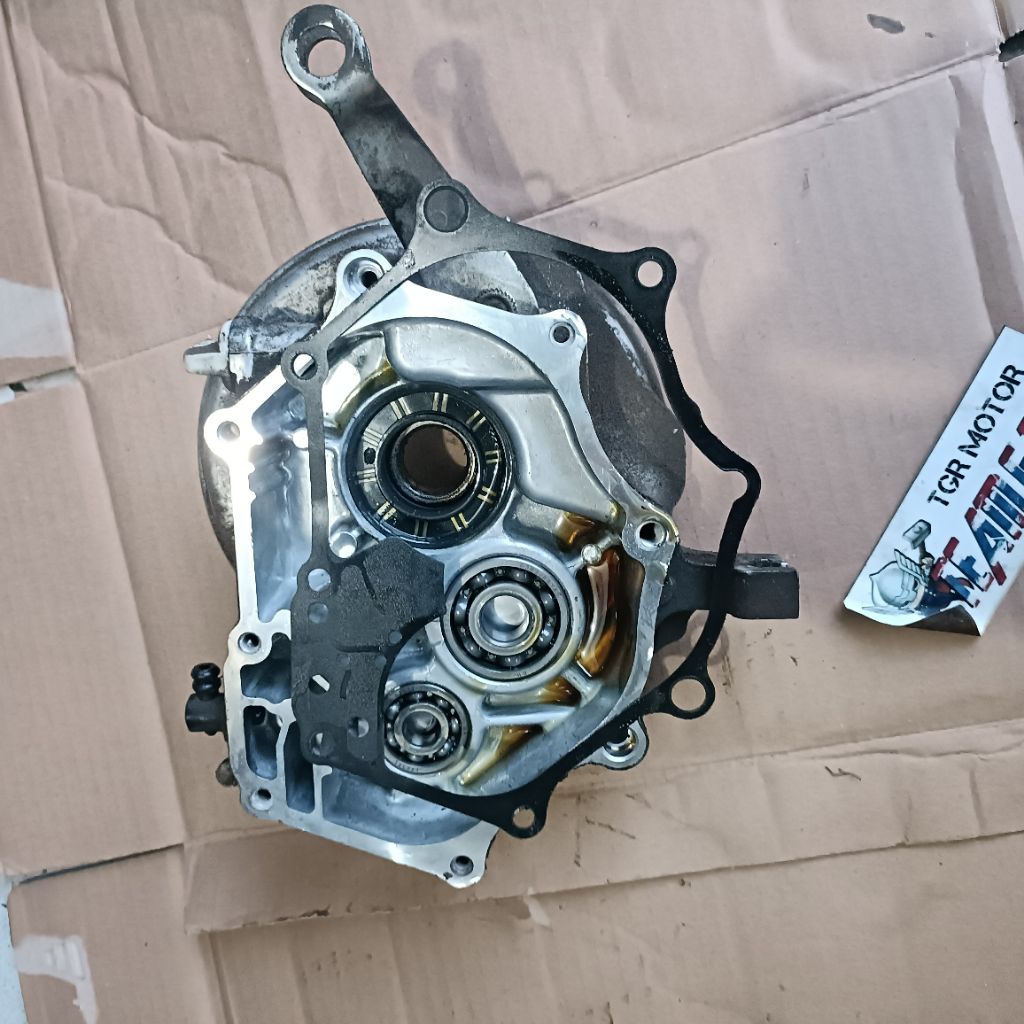 cover tutup bak gearbox gearbok gardan as roda gigi rasio original yamaha mio gear freego fazzio 125