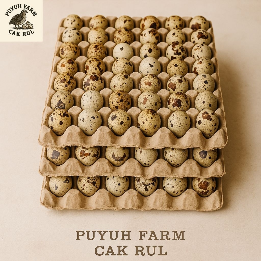 PAKET (1KG) TELUR PUYUH FRESH / TELUR PUYUH KONSUMSI / TELUR PUYUH MENTAH