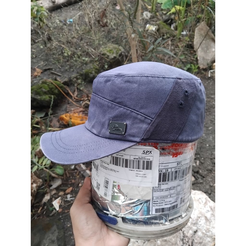 topi outdoor NEPA denim  topi gunung dewasa