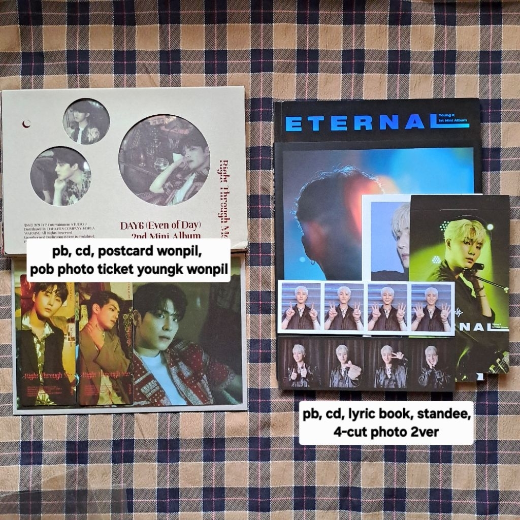 (READ DESC) DAY6 Album Only EOD Even Of Day RTM Right Through Me YoungK Eternal