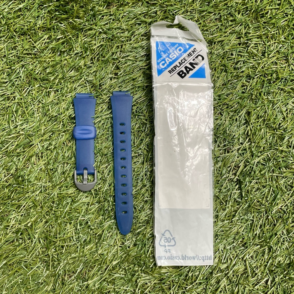 Replacement Band / Wrist Strap / Tali Jam Tangan CASIO Vintage original warna biru