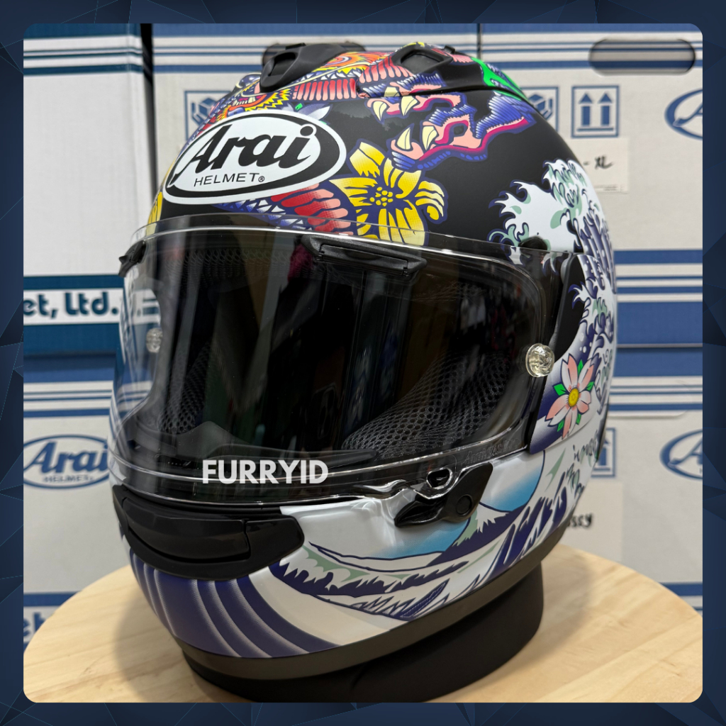 HELM FULL FACE ARA RX7X ORIENTAL