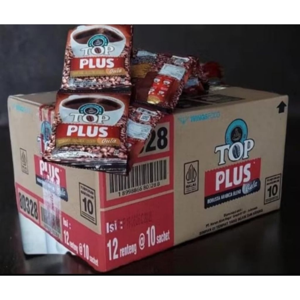 kopi top plus 1 dus