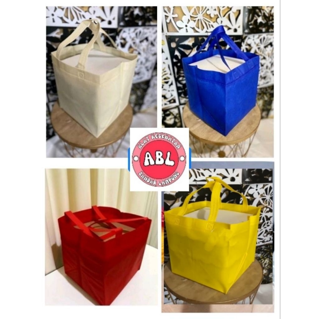 GOODIEBAG 22X22  & 25X25 TAS NASI KOTAK HAJATAN, HARGA SATUAN