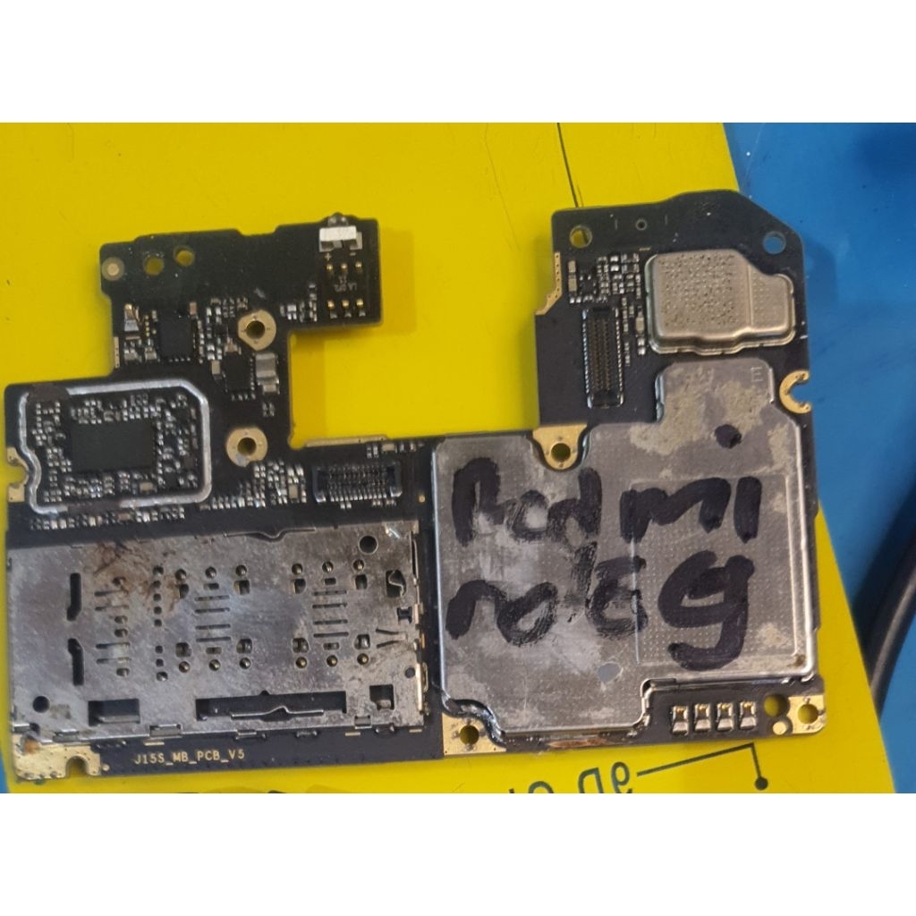 mesin matot redmi note 9