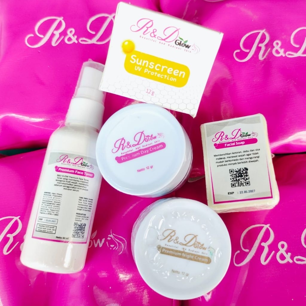 R&D Glow Skincare BPOM Original Plus Sunscreen R&D Glow Original