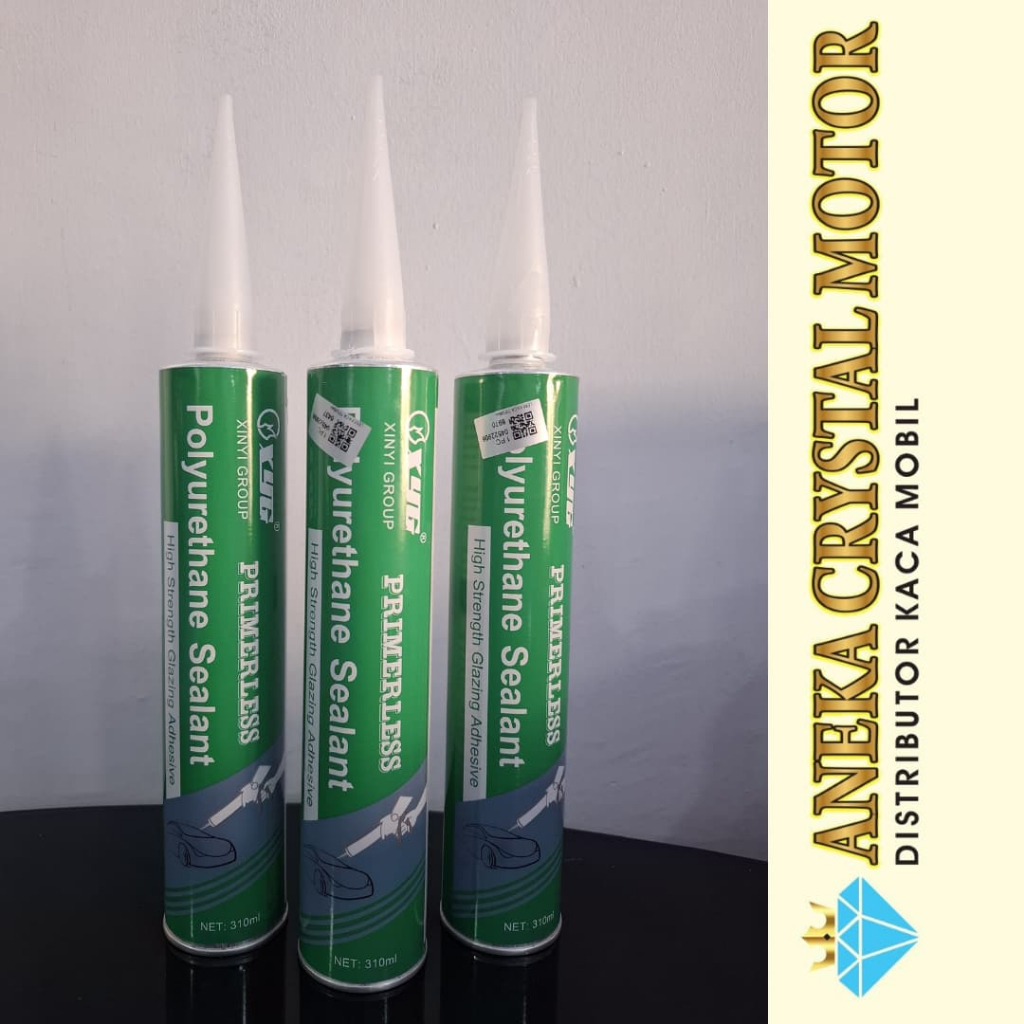 LEM SEALANT KACA MOBIL MEREK XYG HITAM 310 ML ORI