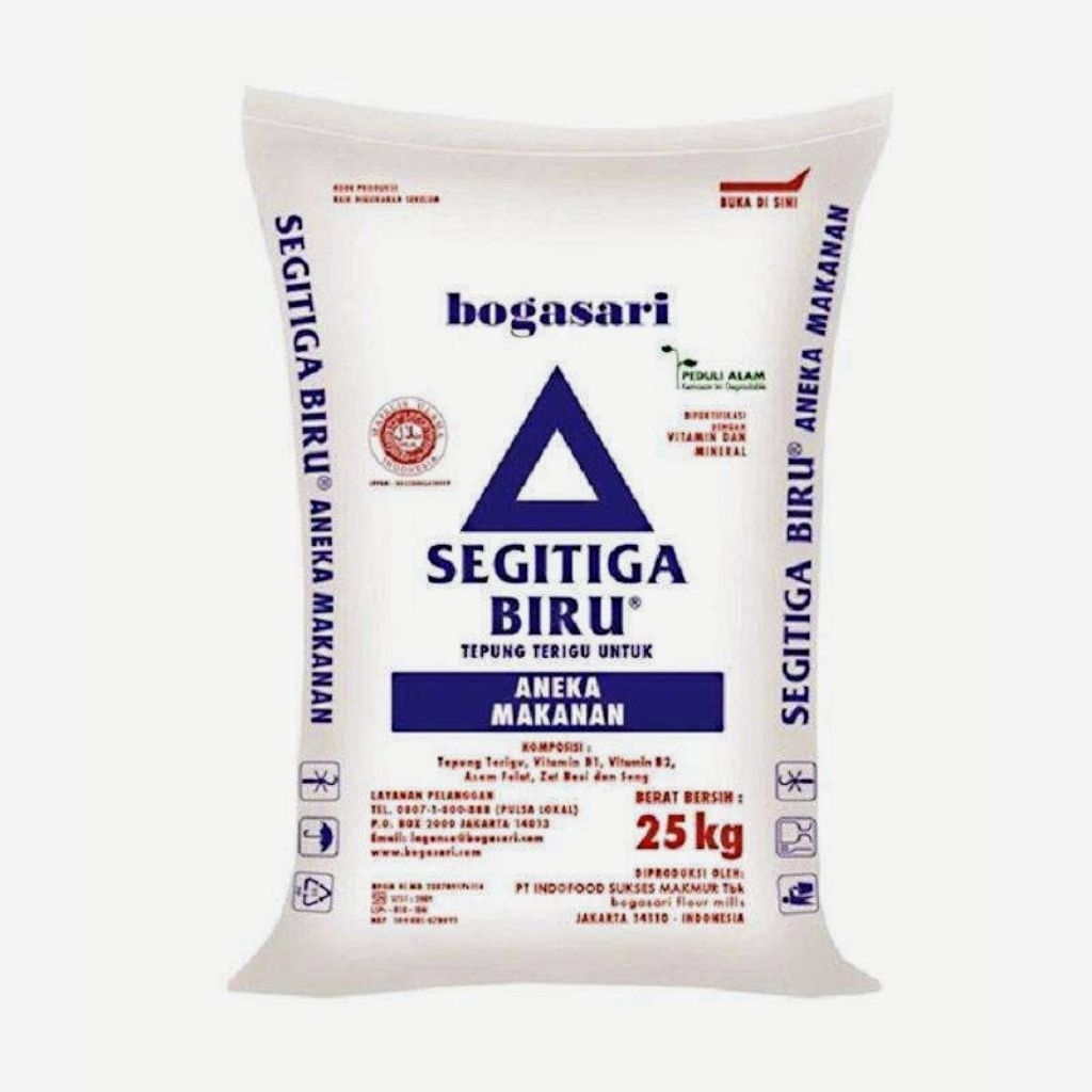 TERIGU SEGITIGA 25KG / TERIGU SEGITIGA BOGASARI