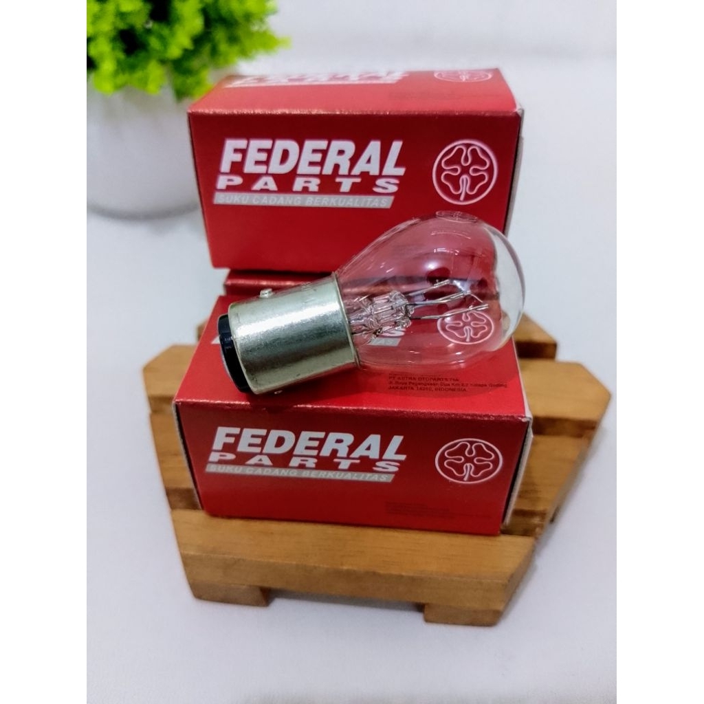 Bohlam Lampu Belakang Dop Beat Scoopy Spacy Vario Supra Jupiter Smash Mio Original Federal KWN