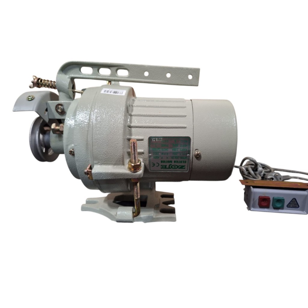 ZOJE Dinamo Mesin Jahit Industrial 400 WATT Clutch Motor Industrial 400W