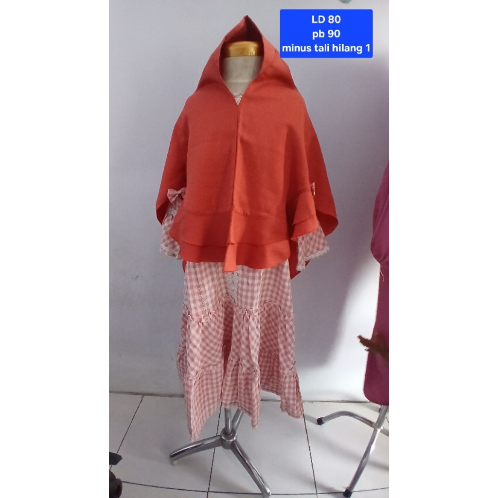Gamis anak perloved/gamis anak perempuan/gamis anak tk/gamis anak SD/batik anak perempuan