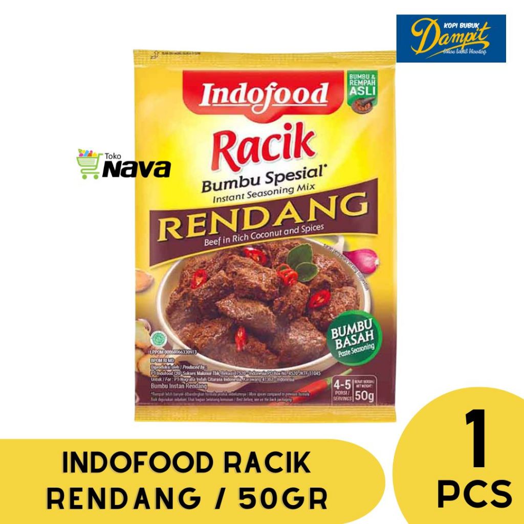 BUMBU RACIK RENDANG / BUMBU INSTAN INDOFOOD RACIK