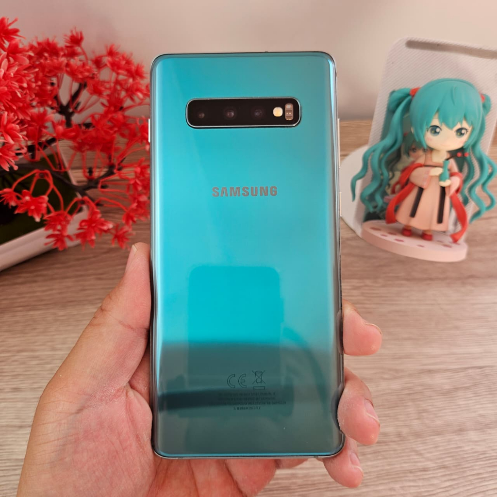 Samsung S10 Plus 8/128 Resmi SEIN Bekas Original Semua Fungsi Normal LCD deadpixel