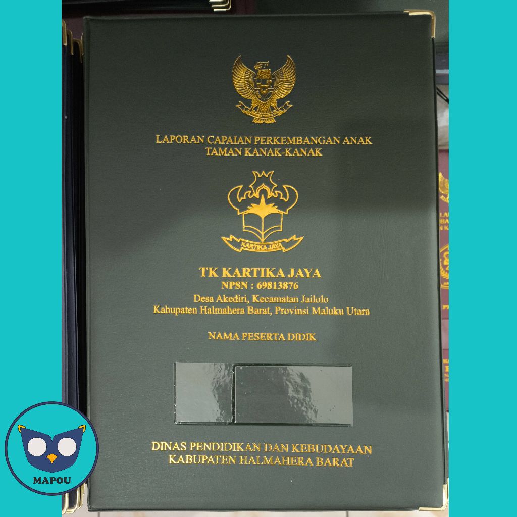 MAP RAPORT CUSTOM, SAMPUL RAPORT CUSTOM