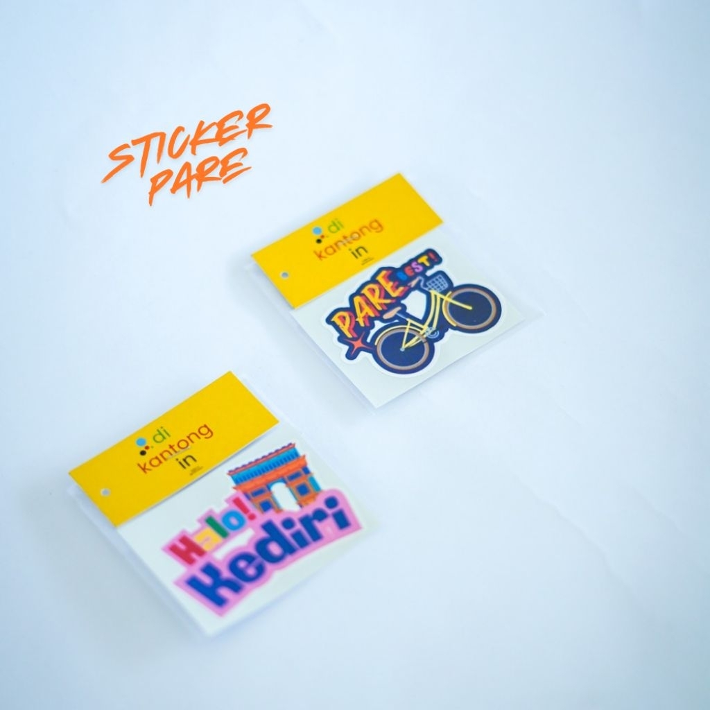 Stiker Pare & Kediri – Lucu, Estetik, Keren