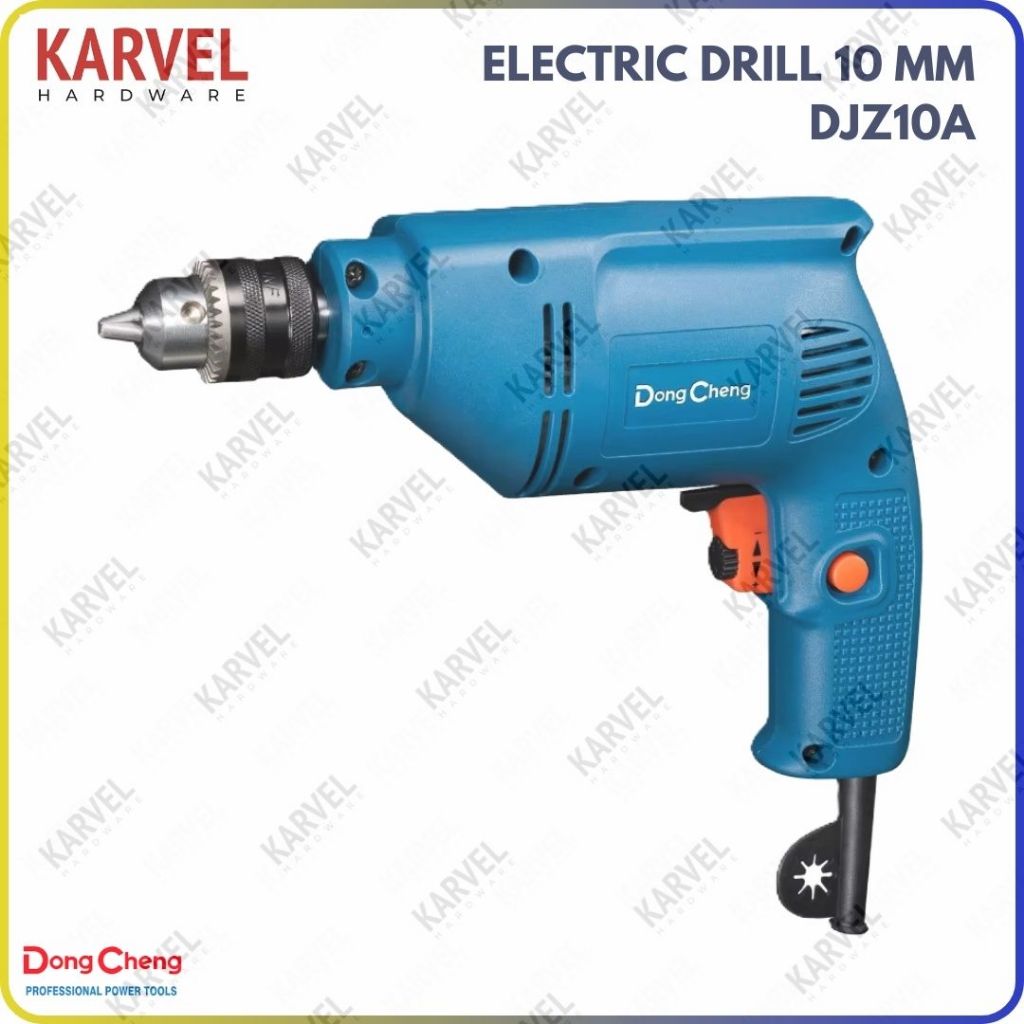 Mesin bor tangan 10mm DJZ10A DONGCHENG DJZ 10 A drill driver