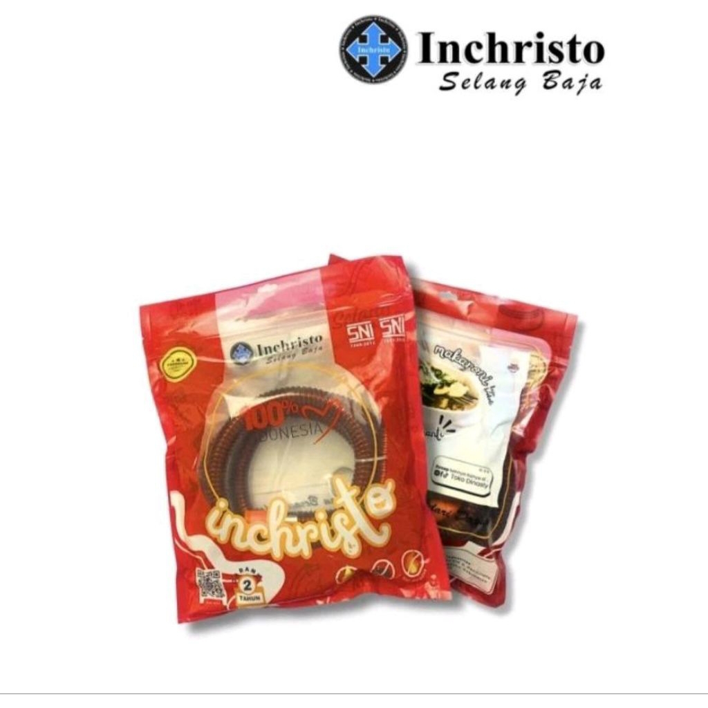 Inchristo Selang Gas LPG Premium - Dijamin 100% Asli