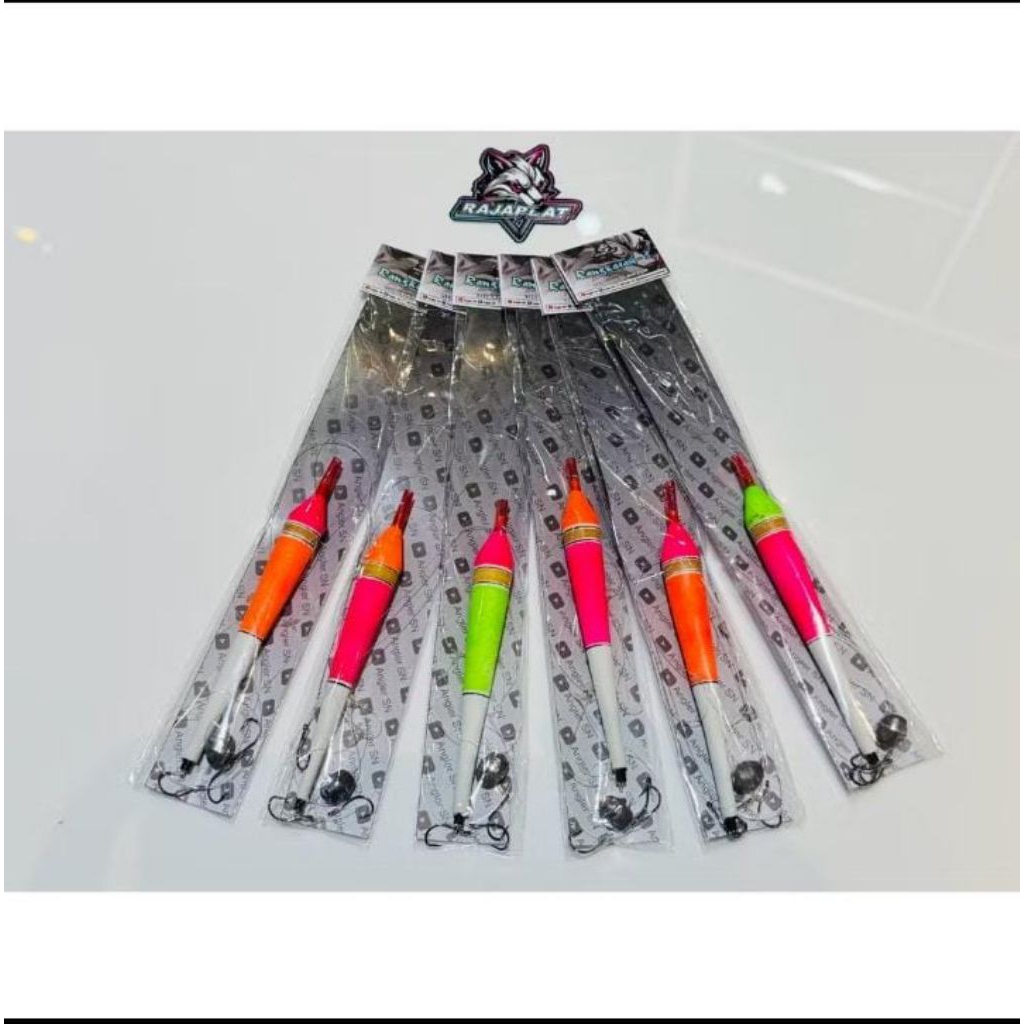 Rangkaian 3 mata kail untuk ikan patin, bandeng dll