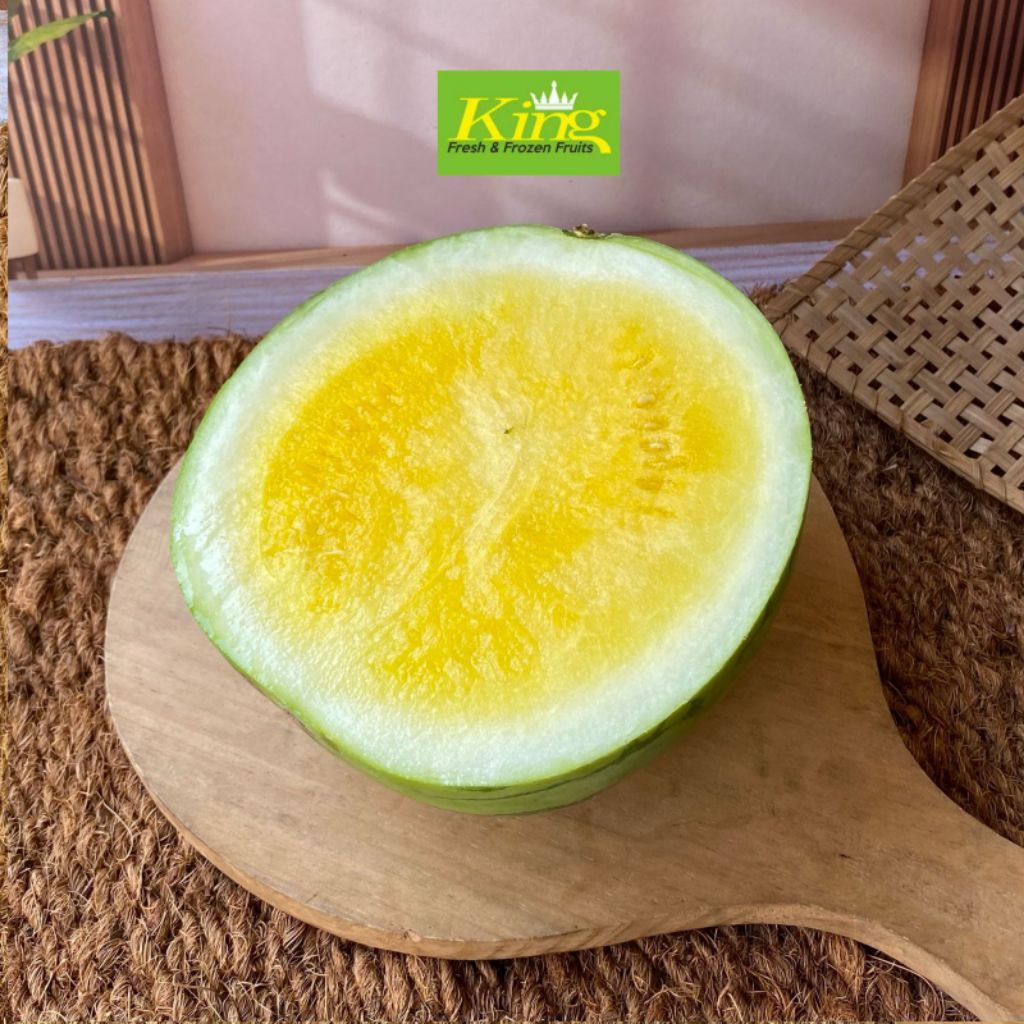 Semangka kuning fresh, semangka kuning , buah fresh
