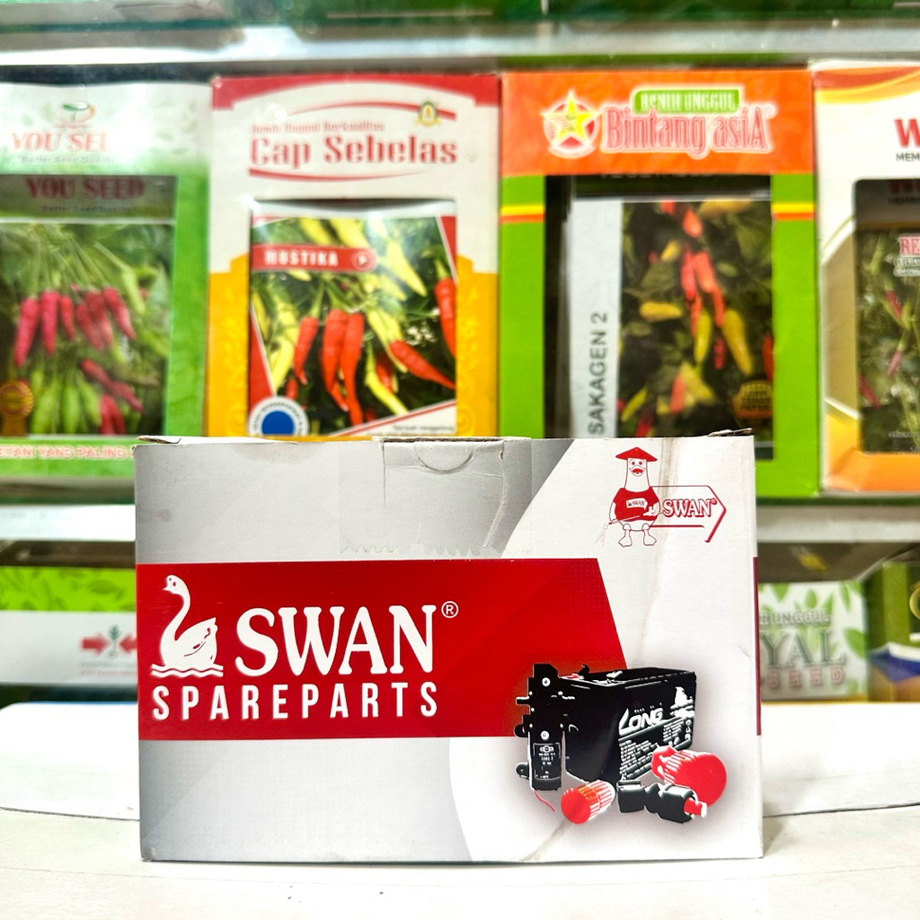 BATERAI AKI SWAN ORI 12V Untuk Sprayer Elektrik - ACCU SWAN SNI - AKI ELEKTRIK TANGKI SWAN