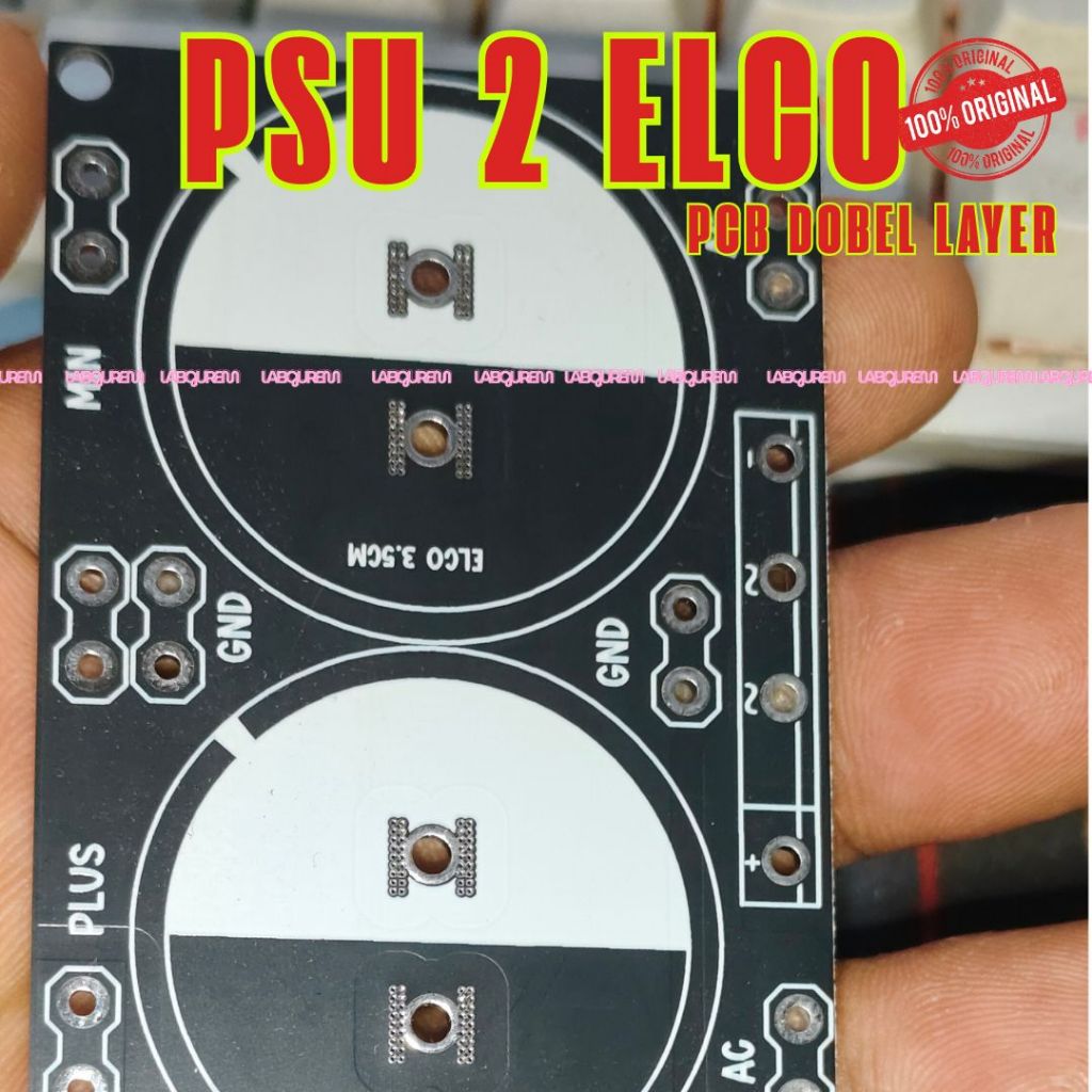 PCB PSU 2 ELCO DOBEL LAYER
