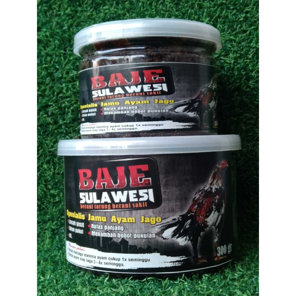 Baje Sulawesi Jamu Ayam Jago Ukuran 300 g