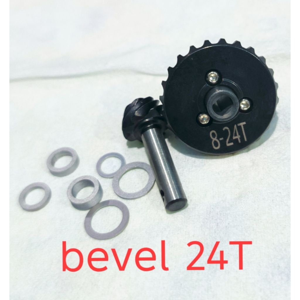 Gear 8t 24t bevel pinion gardan Axial scx10 ii RC axial gardan portal