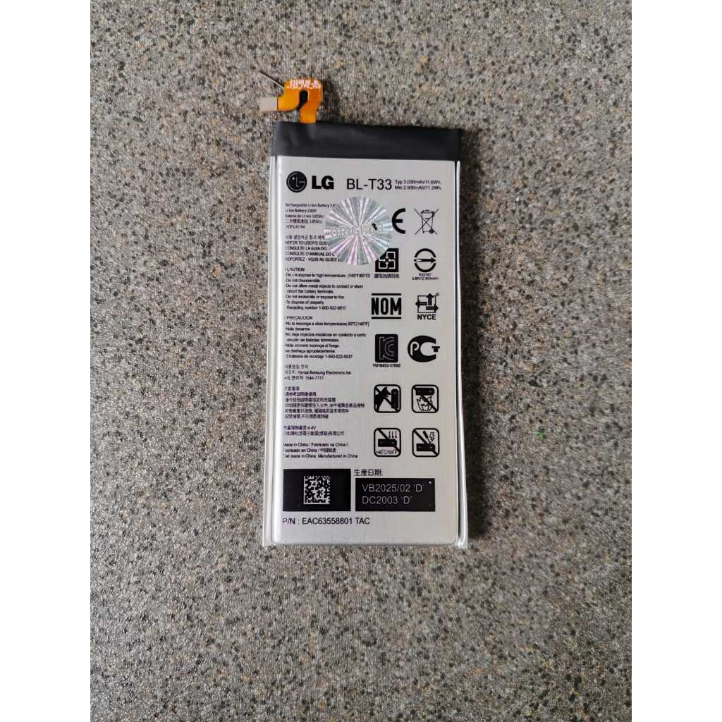 Baterai LG Q6 BL T33 Battery LG Q6 BLT33 Batre LG Q6 BL-T33 Original