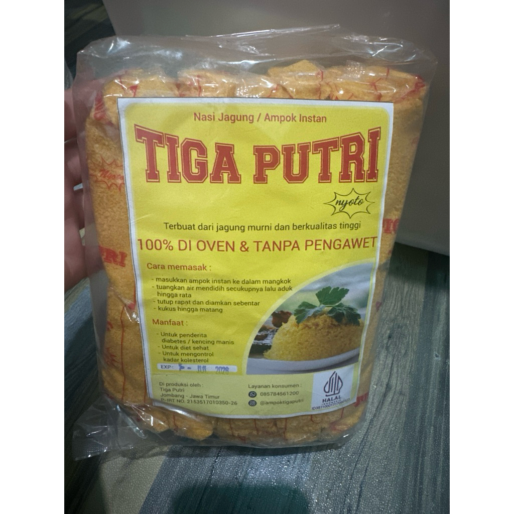 Nasi Jagung / Ampok Instan