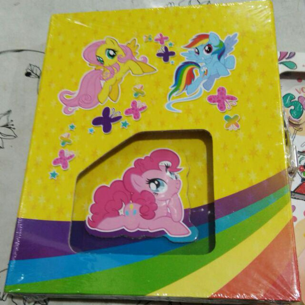 Diary Kunci Kiky Little Pony Besar ( Random )