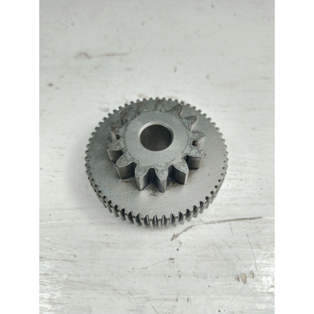 gigi stater kecil Yamaha Jupiter MX old non kopling ori copotan motor