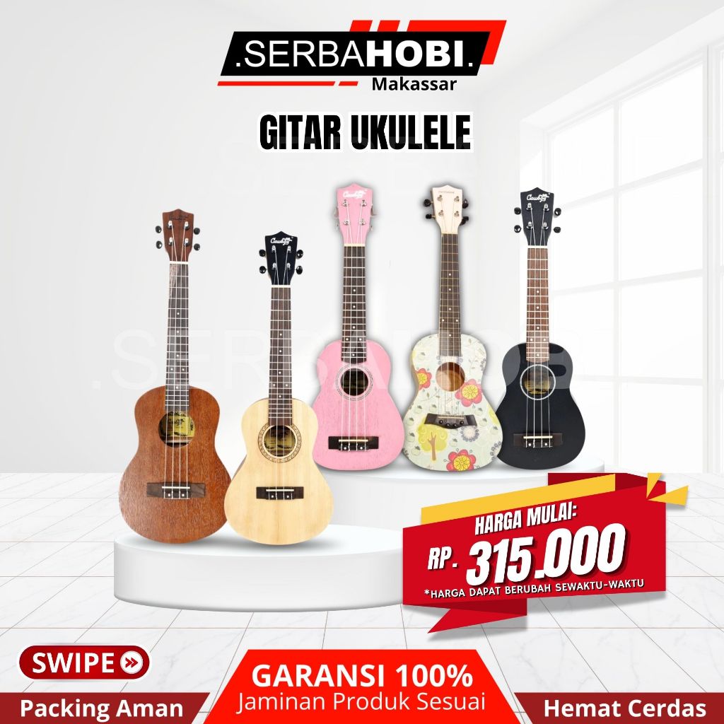 GITAR UKULELE ORIGINAL / GITAR UKULELE COWBOY / PRODINNE / TENOR DLL